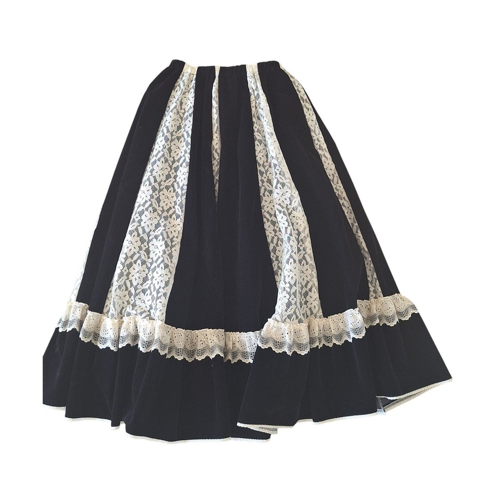 Vintage Carefree Fashions Scottsdale Arizona Boho Hippie Festival Maxi Skirt M